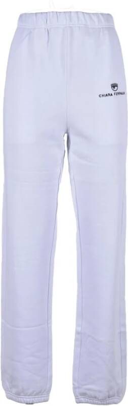 Chiara Ferragni Collection Sweatpants White Dames