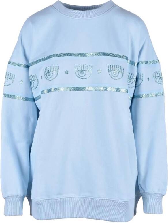Chiara Ferragni Collection Sweatshirt Blauw Dames