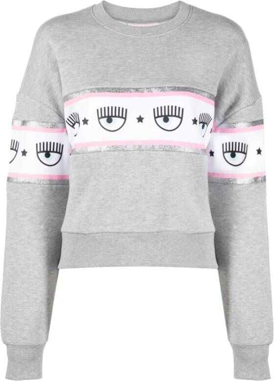 Chiara Ferragni Collection Sweatshirt Grijs Dames