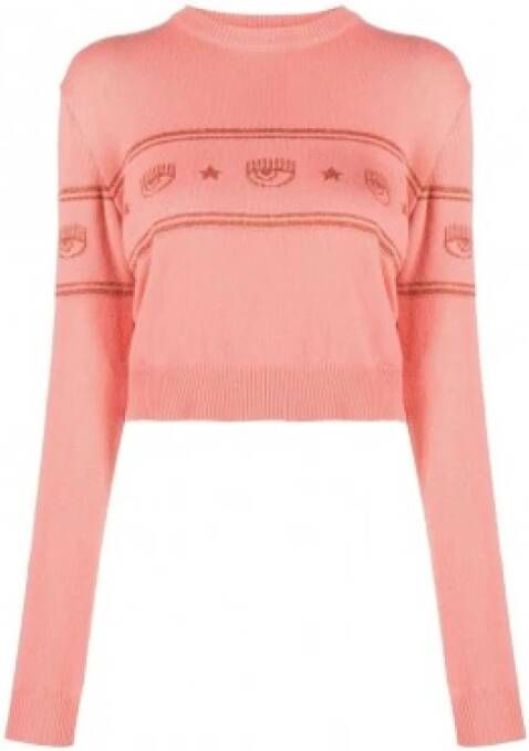 Chiara Ferragni Collection Sweatshirt Hoodies Roze Dames