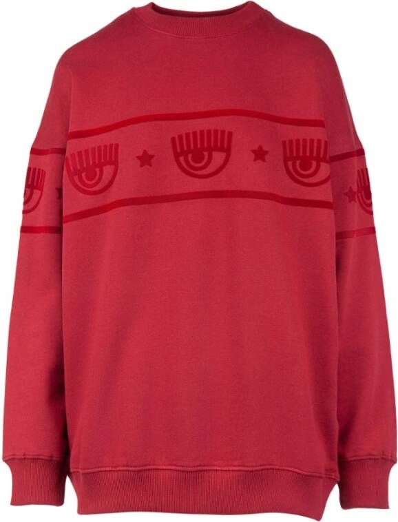 Chiara Ferragni Collection Sweatshirt Rood Dames