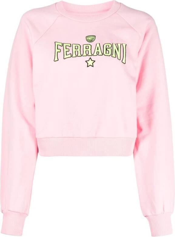 Chiara Ferragni Collection Sweatshirt Roze Dames