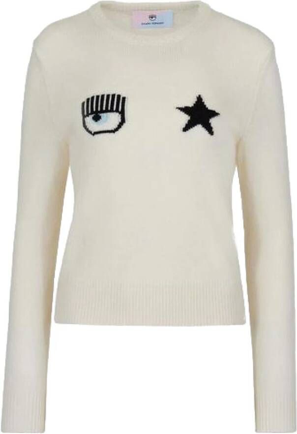 Chiara Ferragni Collection Sweatshirt White Dames