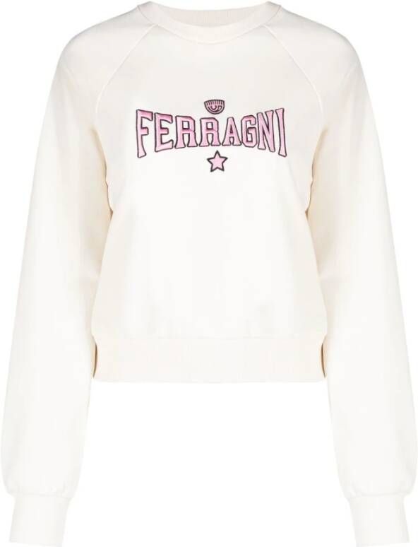 Chiara Ferragni Collection Sweatshirt Wit Dames