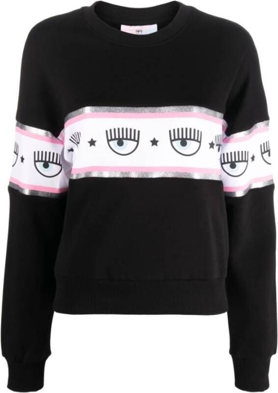 Chiara Ferragni Collection Sweatshirt Zwart Dames