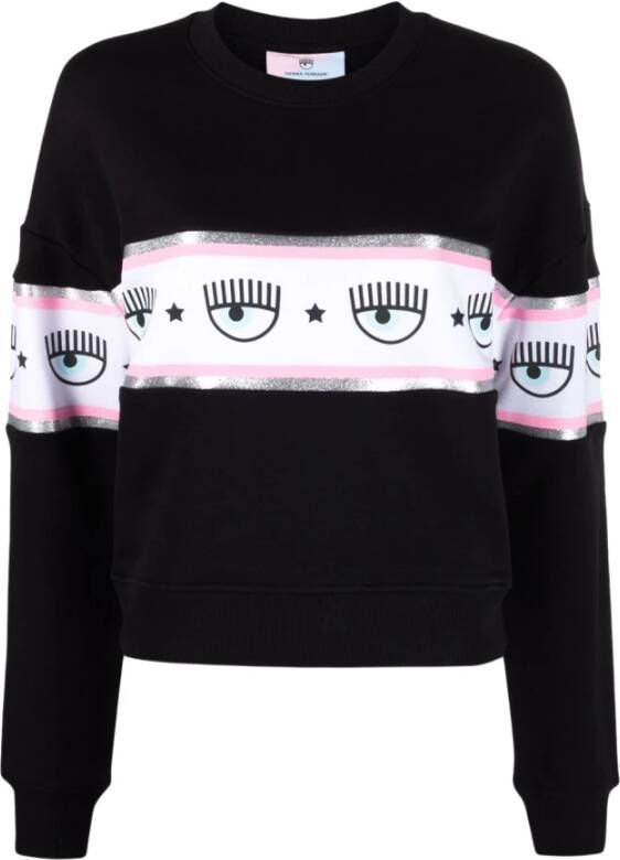 Chiara Ferragni Collection Sweatshirt Zwart Dames
