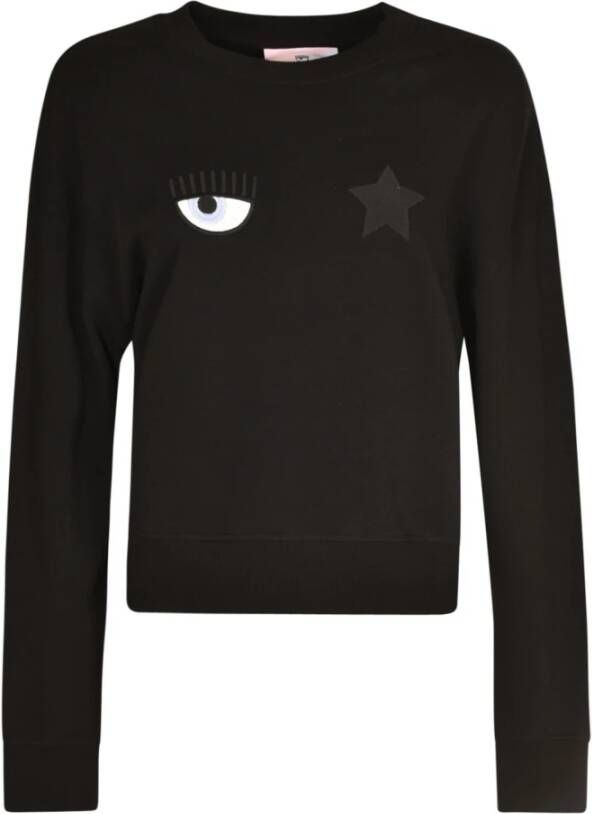 Chiara Ferragni Collection Sweatshirt Zwart Dames