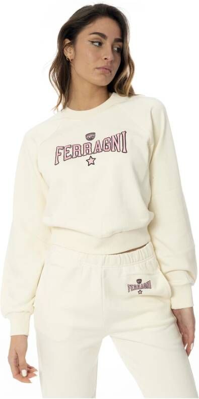 Chiara Ferragni Collection Sweatshirts Beige Dames