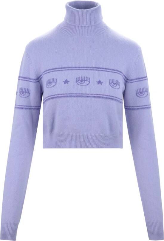 Chiara Ferragni Collection Sweatshirts & Hoodies Paars Dames