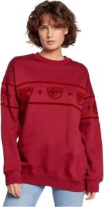 Chiara Ferragni Collection Sweatshirts Rood Dames