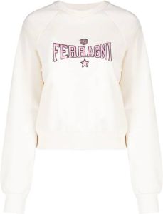 Chiara Ferragni Collection Sweatshirts Wit Dames