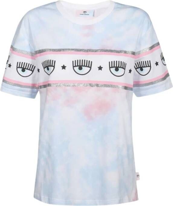 Chiara Ferragni Collection T-shirt Blauw Dames