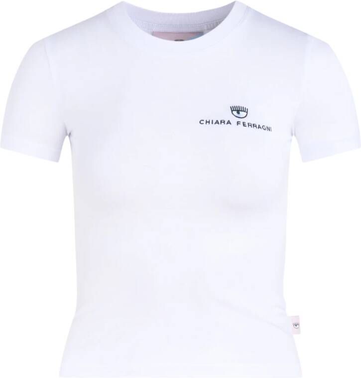 Chiara Ferragni Collection T-shirt Wit Dames