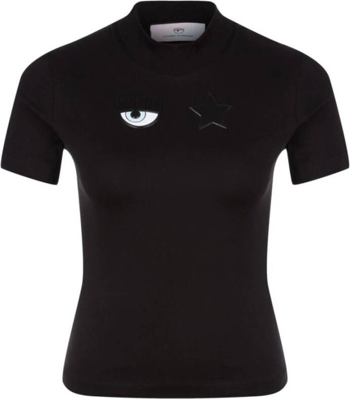 Chiara Ferragni Collection T-Shirt Zwart Dames