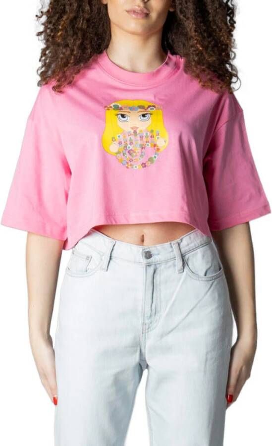 Chiara Ferragni Collection T-shirts Roze Dames