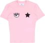 Chiara Ferragni Collection T-Shirts Roze Dames - Thumbnail 3