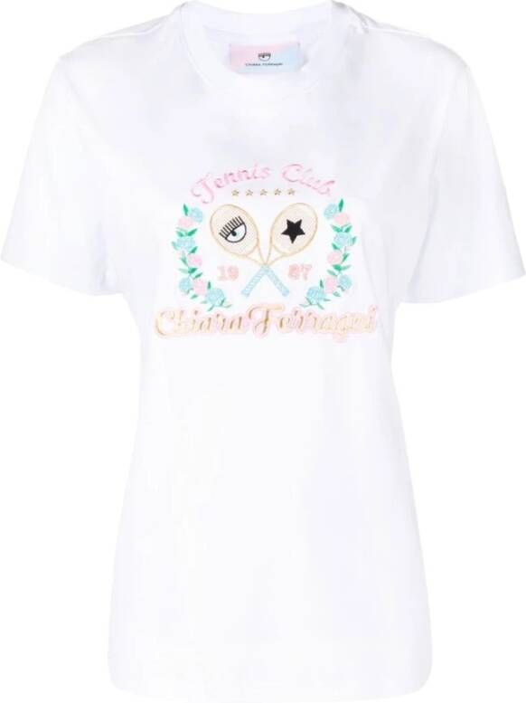Chiara Ferragni Collection T-Shirts Wit Dames