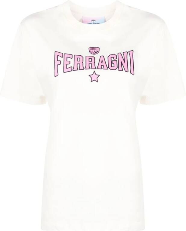 Chiara Ferragni Collection T-Shirts Wit Dames