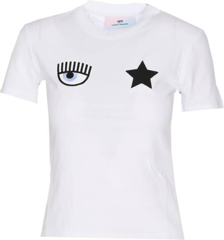 Chiara Ferragni Collection T-Shirts Wit Dames