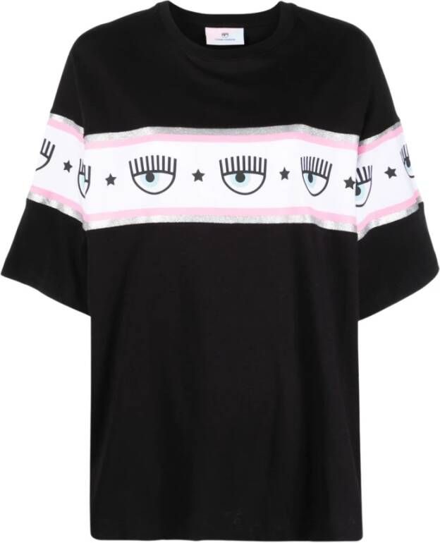 Chiara Ferragni Collection T-Shirts Zwart Dames