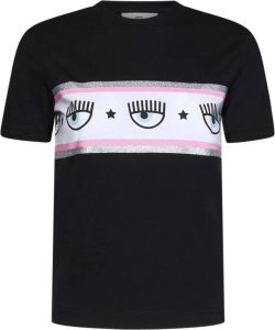 Chiara Ferragni Collection T-Shirts Zwart Dames