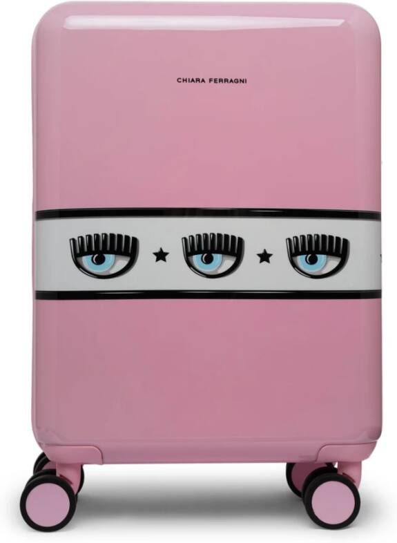 Chiara Ferragni Collection Chiara Ferragni Logomania Pink Trolley Roze Dames