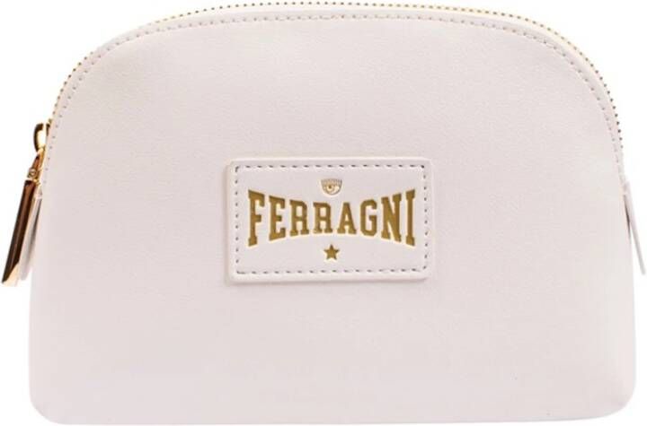 Chiara Ferragni Collection Toilet Bags White Dames