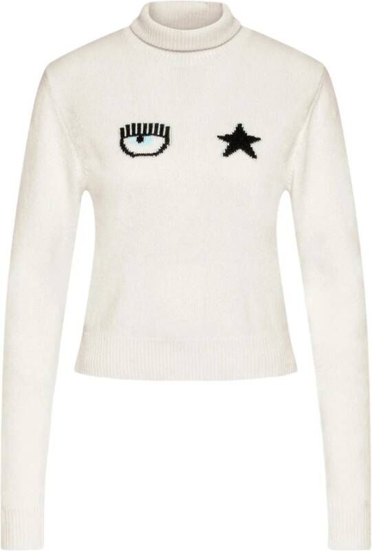 Chiara Ferragni Collection Chiara Ferragni Sweaters White Wit Dames