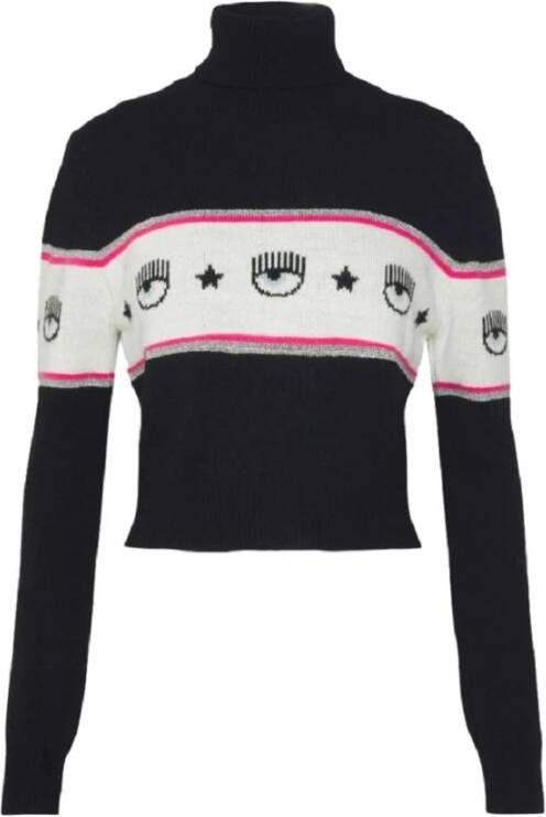 Chiara Ferragni Collection Chiara Ferragni Sweaters Black Zwart Dames