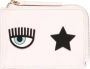 Chiara Ferragni Collection Roze Synthetische Damesportemonnee Pink Dames - Thumbnail 2