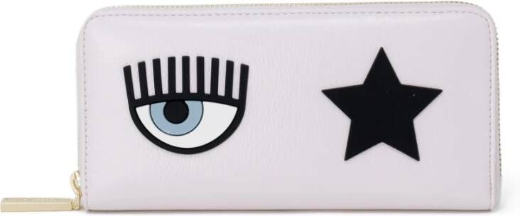 Chiara Ferragni Collection Portemonnee kaarthouder Roze Dames