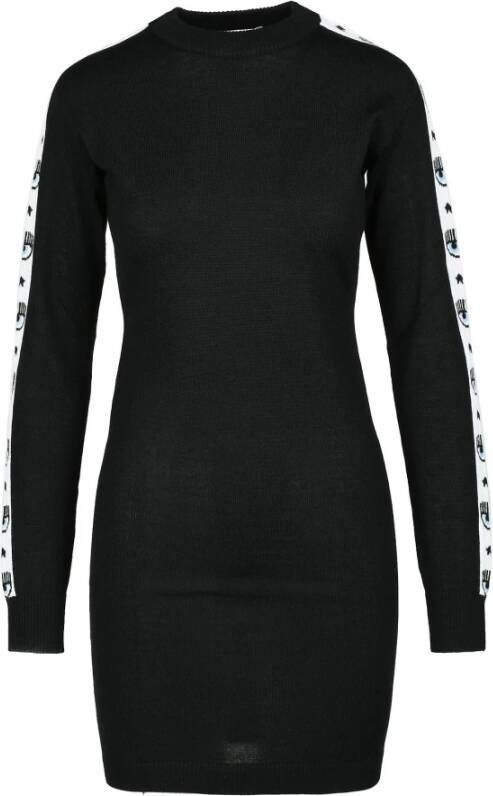 Chiara Ferragni Collection Zwarte jurk voor vrouwen Zwart Dames