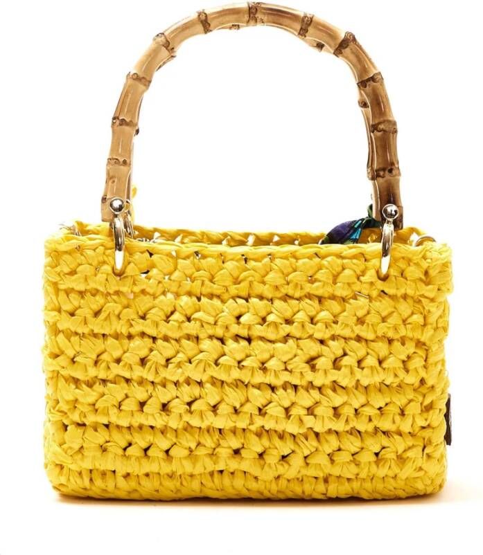Chica London Handbags Yellow Dames