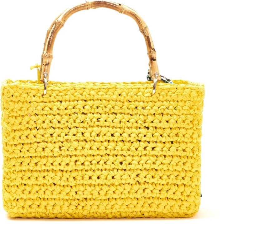 Chica London Handbags Yellow Dames