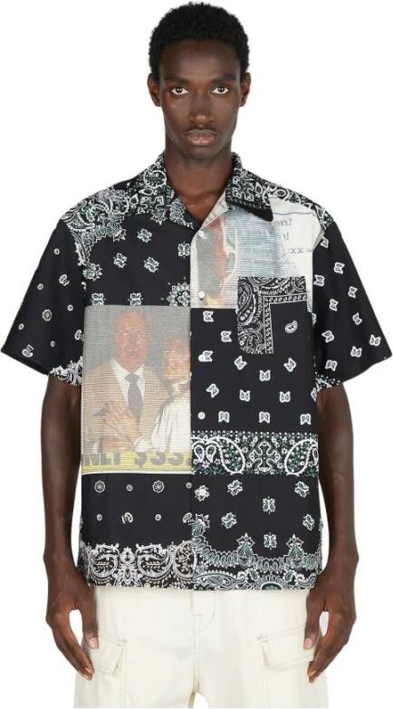 Children Of The Discordance Grafisch Bedrukt Kortemouwenshirt Zwart Heren