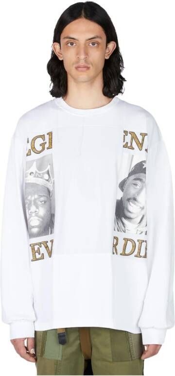 Children Of The Discordance Long Sleeve Tops White Heren