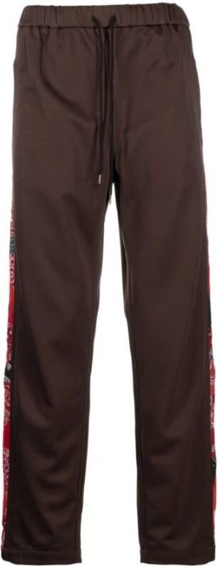 Children Of The Discordance Straight Trousers Bruin Heren
