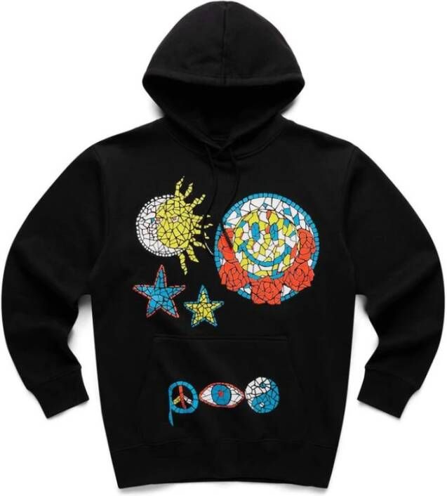 Market Smiley Mosaic Hoodie Heren Hoodie Multicolor Heren