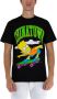 Market Simpsons Zwart Tee met Logo Print Black Heren - Thumbnail 1