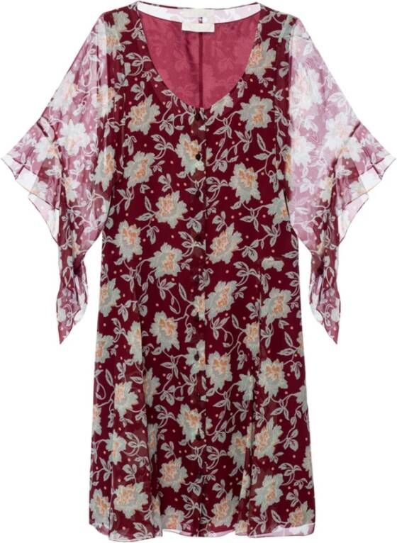 Chloé Bloemengedrukte jurk Rood Dames