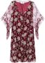 Chloé Bloemengedrukte jurk Rood Dames - Thumbnail 1