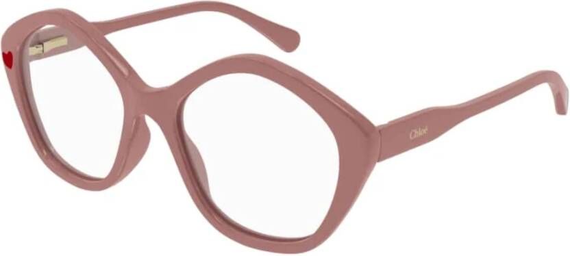 Chloé Elegante Leren Schoudertas Pink Unisex