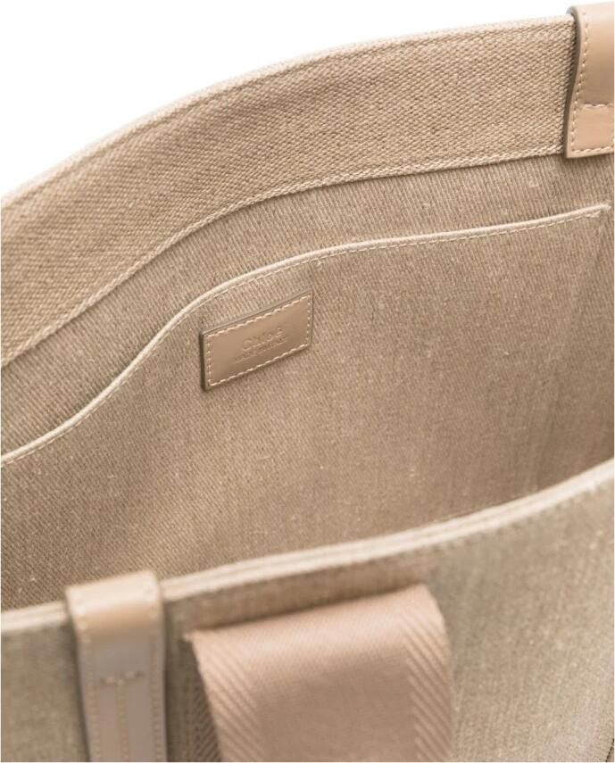 Chloé Shoppers & Totes "Woody" Tote Bag – Beige in beige - Foto 2