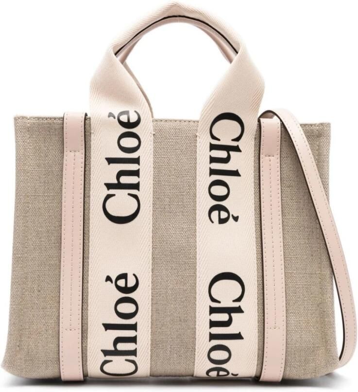 Chloé Witte Tassen Hoogte 20 cm; Breedte 26 5 cm; Diepte 6 cm Wit Dames - Foto 8