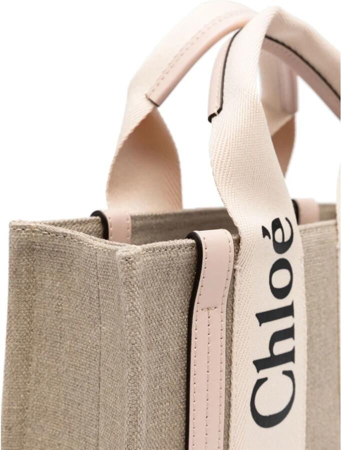 Chloé Witte Tassen Hoogte 20 cm; Breedte 26 5 cm; Diepte 6 cm Wit Dames - Foto 7