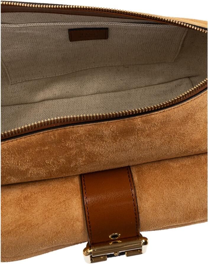 Chloé Hobo bags Suede Camera Bag in bruin - Foto 4