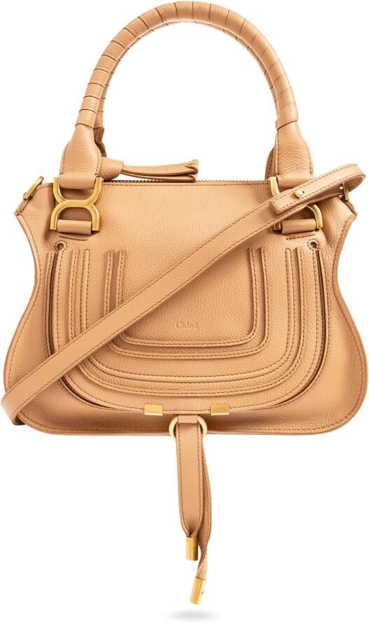 Chloé Crossbody bags Marcie Shoulder Bag Small in beige