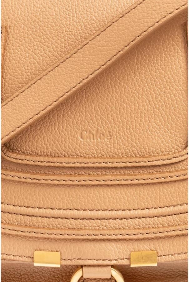 Chloé Crossbody bags Marcie Shoulder Bag Small in beige - Foto 4