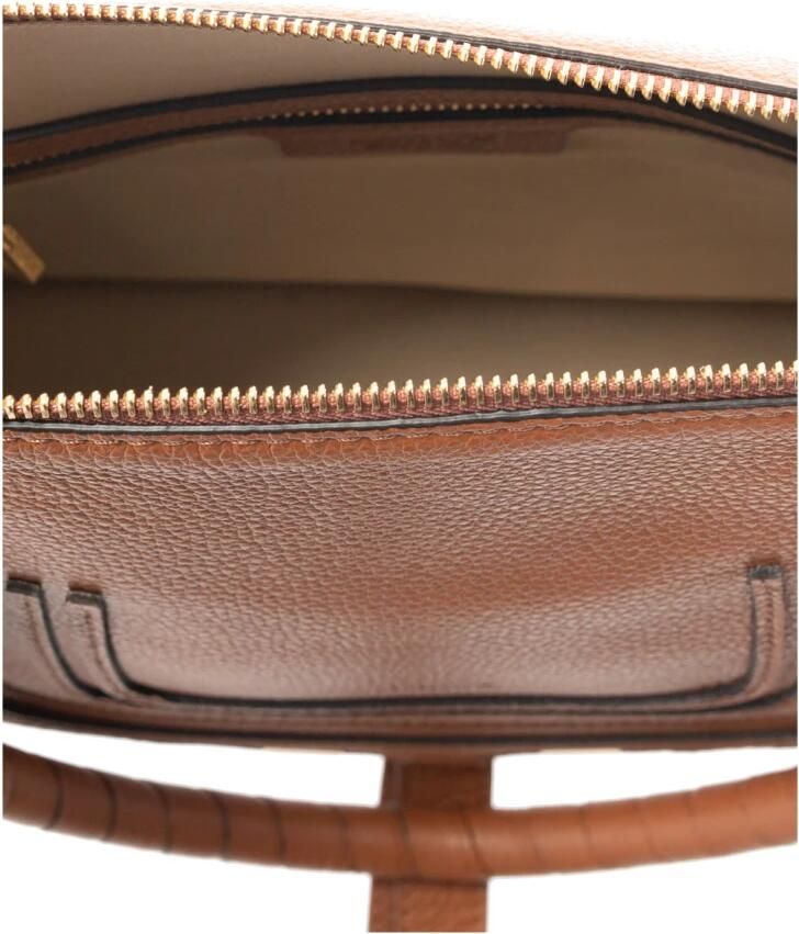 Chloé Hobo bags Marcie Shoulder Bag Small in cognac - Foto 5