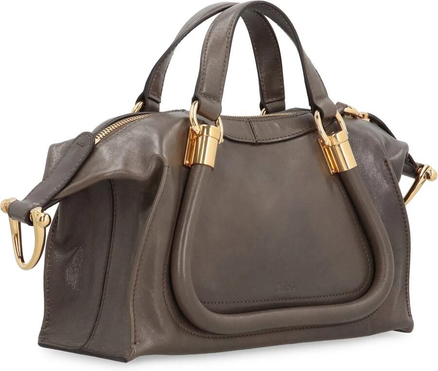 Chloé Kleine Leren Schoudertas Brown Dames - Foto 2